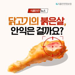 [식품안전뉴스] 닭고기의 붉은살, 안 익은 걸까요?_표지사진